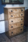 painted graining drawers